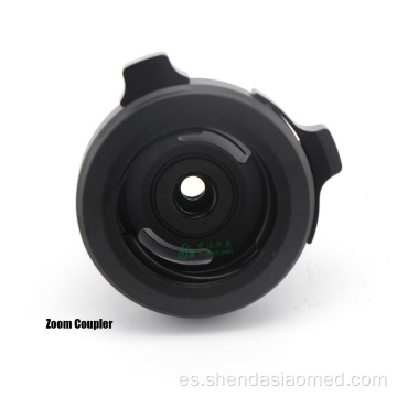 Acoplador óptico de endoscopio de cámara CCD con zoom diferente